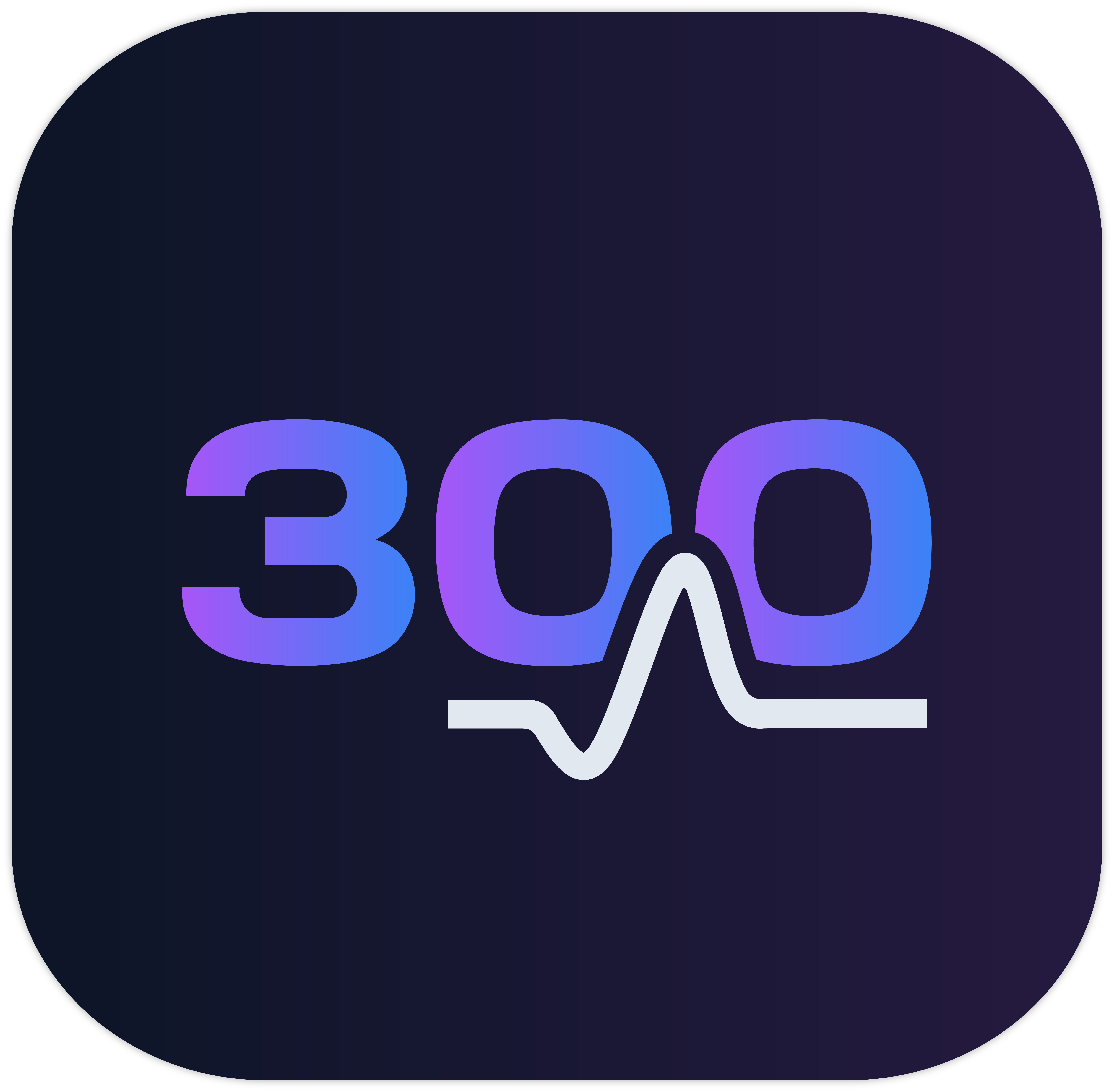 300 Tech App Icon